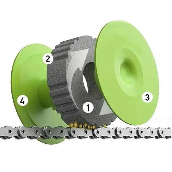 Bicycle Chain Lubricator Tool – Portable Oil Roller for Chain Cleaning & Maintenance – Bike Cycling Accessory