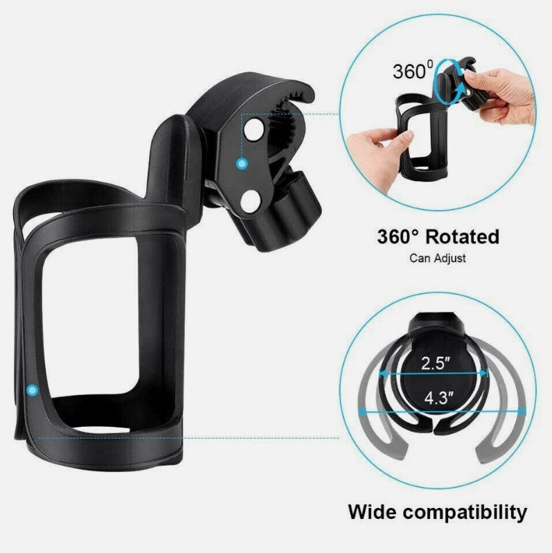 Bicycle Bottle Cages MTB Water Bottle Holder Children Bike Cart Bottle Rack Baby Stroller Cup Holder Rack Bicycle Accessories