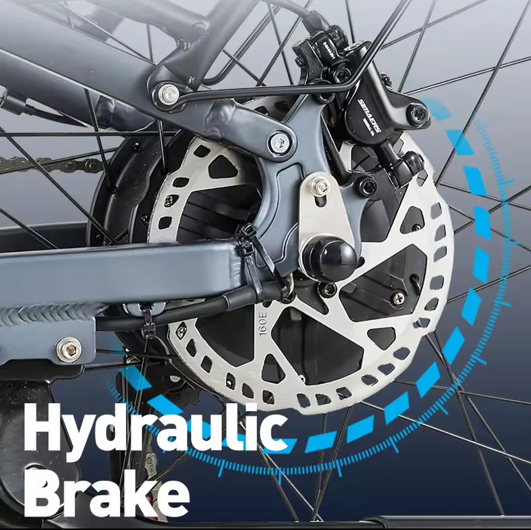 Burchda R5 Pro 1000W Folding E-Bike