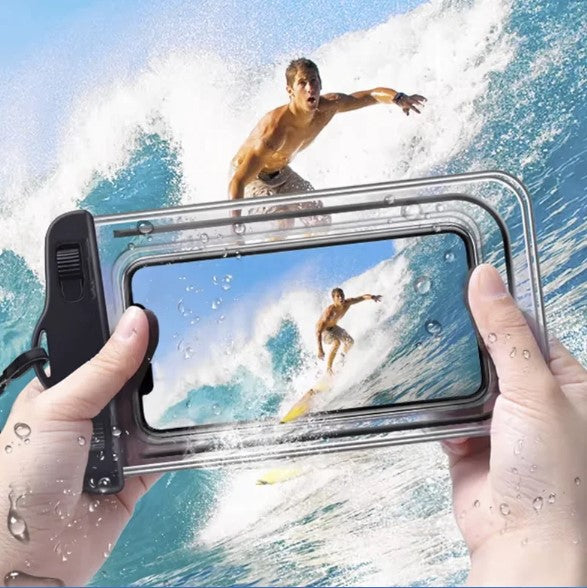 Floating Airbag Waterproof Phone Case – Swim Dry Bag for Water Sports & Beach
