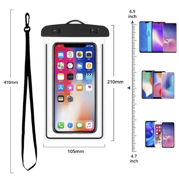 Floating Airbag Waterproof Phone Case – Swim Dry Bag for Water Sports & Beach