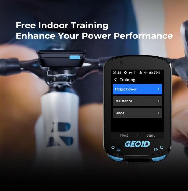 GEOID CC600 Smart GPS Bike Computer – Color Screen, Navigation, WiFi & ANT+