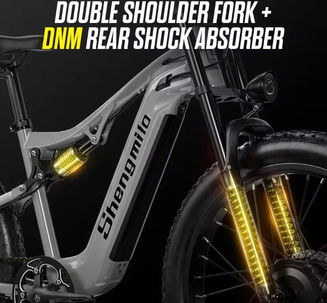 Shengmilo S600 – 2000W Dual Motor E-Bike