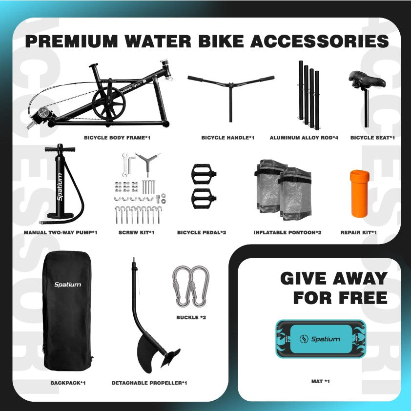 Spatium Water Bike 3.0