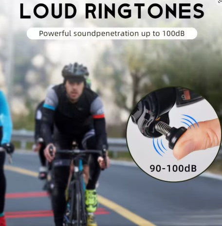 ThinkRider Invisible Bicycle Bell – Loud & Clear Safety Horn for MTB, Road Bike & E-Bike