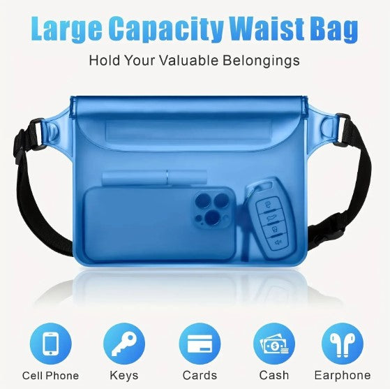 Waterproof Phone Pouch – Dry Bag Case for Swimming, Rafting & Diving – Universal Mobile Protection